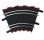 GO/GO+/D143 - 61612 High banked curve 4x 1/45°