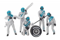 21133 Set of figures, mechanics, silver