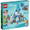 LEGO I Disney 43206 Cinderella and Prince Charming's Castle