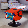 Super Mario™ X Rocker 2.1 Pedestal Gaming Chair - Mario Edition - Royal Blue