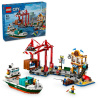 LEGO® City 60422 Seaside Harbor with Cargo Ship