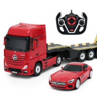R/C car Mercedes-Benz Actros + AMG GT (1:24)