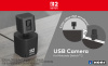 SWITCH 2 HORI USB Camera Black