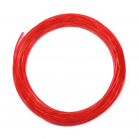 Filament PLA, Transparent RED, 5m