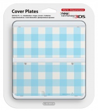 New 3DS Cover Plate 13 (Blue Mix)