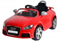 Ride On battery car Audi TT RS Plus red