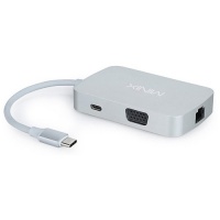 Minix NEO-C Multiport Adapter USB-C VGA Grey