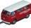 Carrera EVO - 27760 VW Bus T2b Porsche Renn